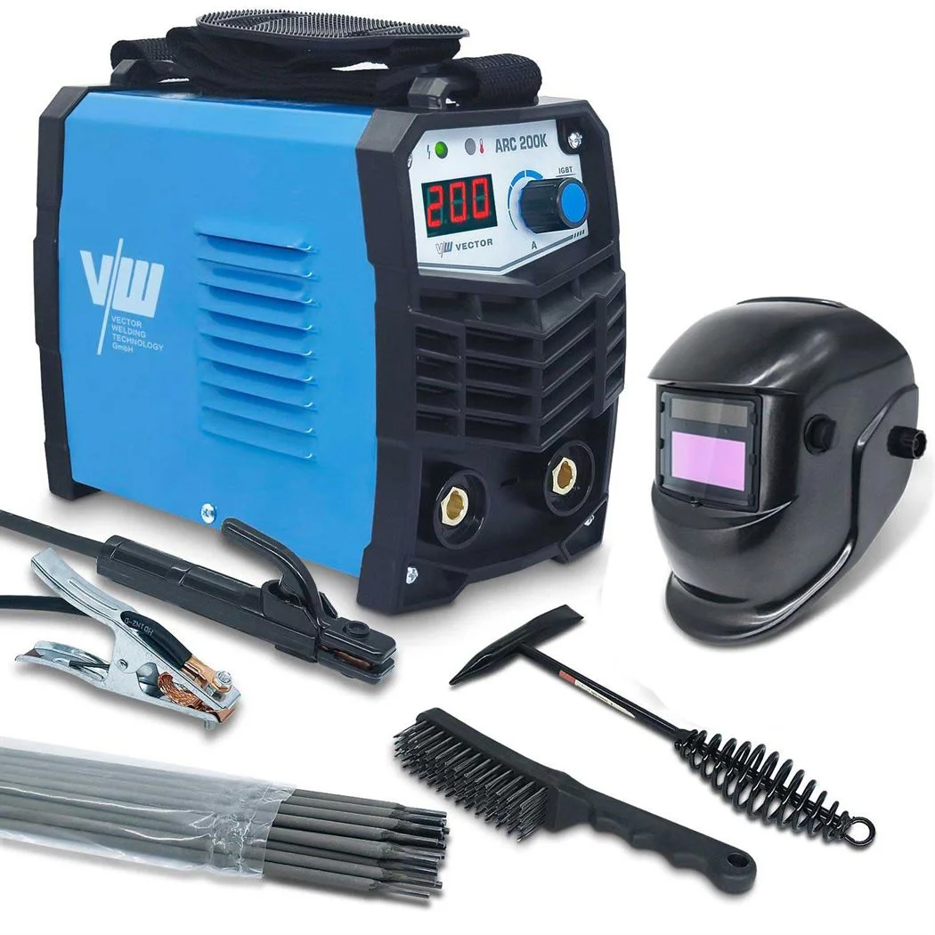 arc200k-set-elektrodenschweissgeraet-hammer-schweisserhelm-buerste-elektroden