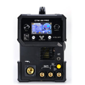MIG/MAG Schweißgerät 200 A mit Doppelpuls – Aluminium, DC-WIG, MMA & Plasmaschneider 50 A – CTM250 PRO