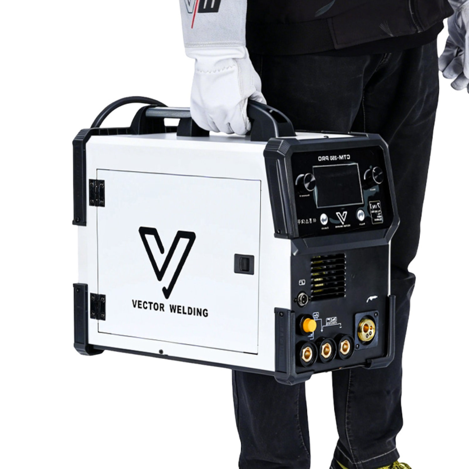 MIG/MAG Schweißgerät 200 A mit Doppelpuls – Aluminium, DC-WIG, MMA & Plasmaschneider 50 A – CTM250 PRO – Bild 6